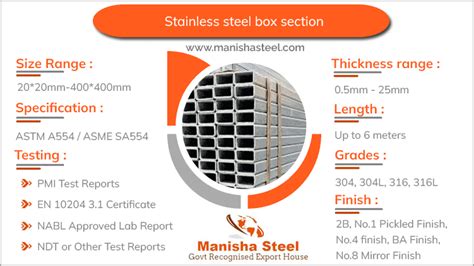 buy stainless steel box section online|100mm stainless box section.